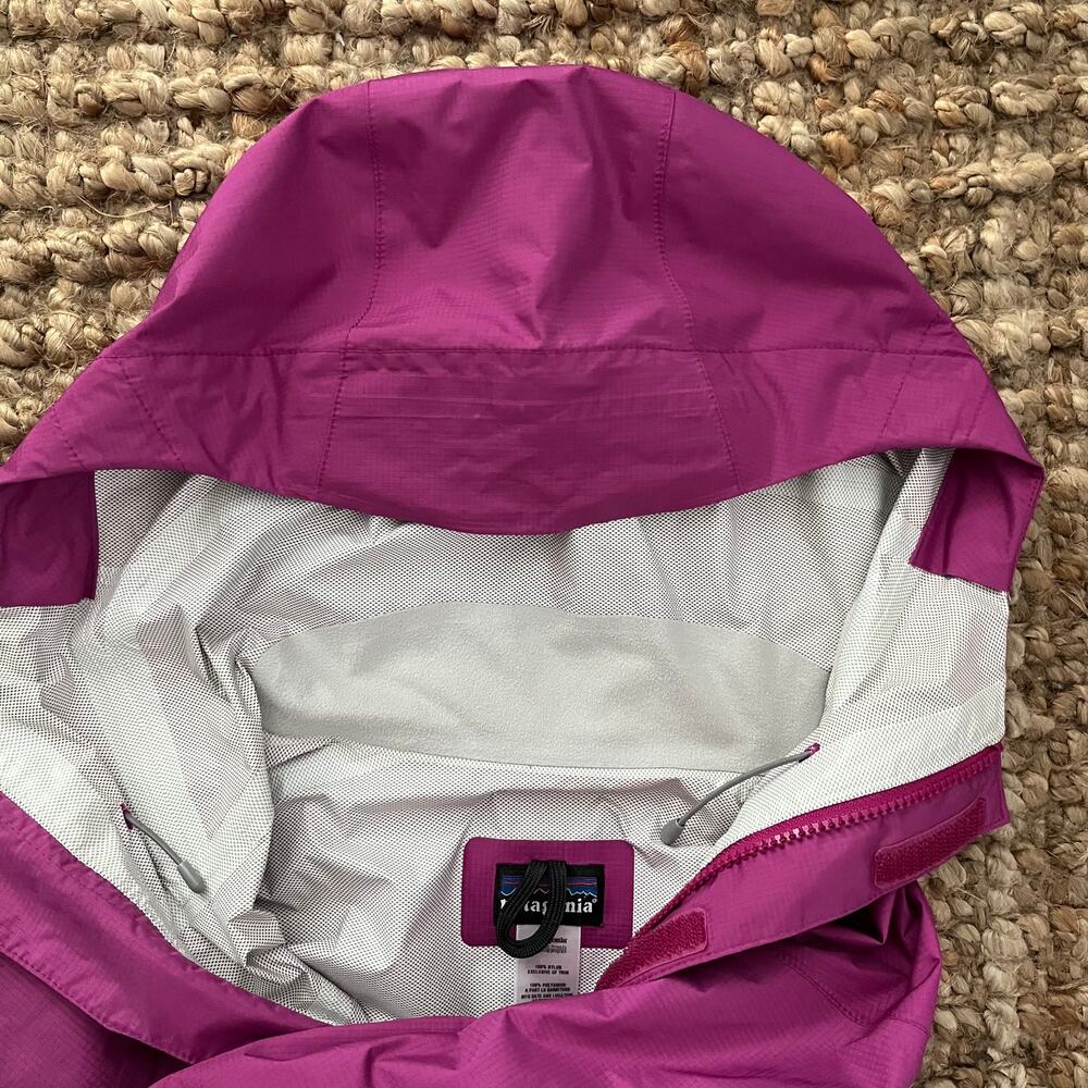 Patagonia Torrentshell Rain Jacket Women S Fuchsia Pink Hooded Waterproof Shell - Picture 6 of 16